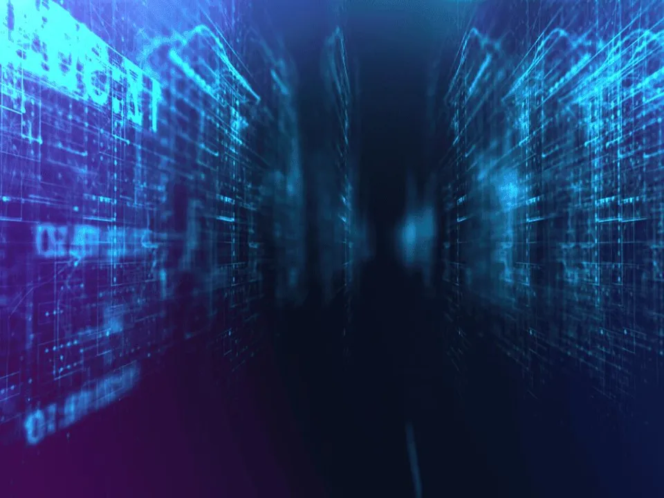 En masse data der flyder rundt, illustrerer framework.
